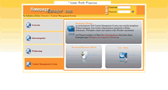 Desktop Screenshot of homepage-manager.com